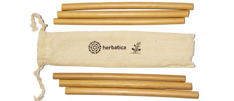 Bambusové slamky - Herbatica Počet kusov v balení: 6