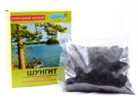 Prírodný liečiteľ Šungit Minerál - prírodný filter vody Balenie: 150 g
