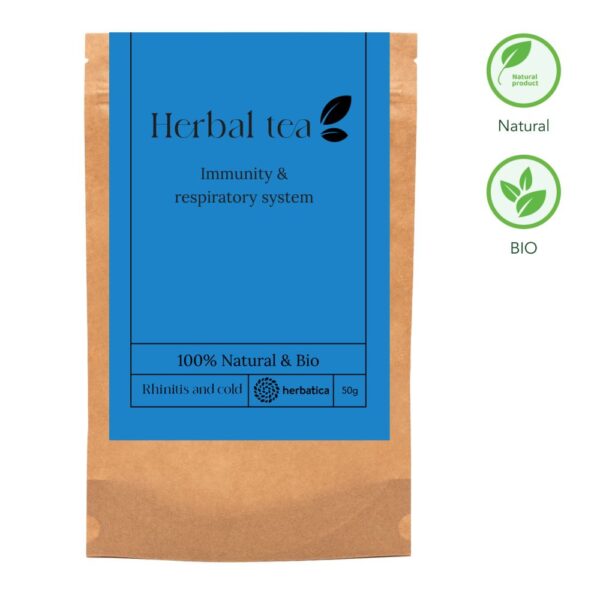 Bylinný čaj Nádcha a prechladnutie - 50g - Herbatica