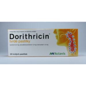 Dorithricin mentol 20 pastiliek