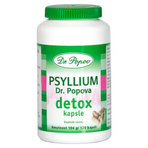 DR. POPOV PSYLLIUM DETOX cps 120