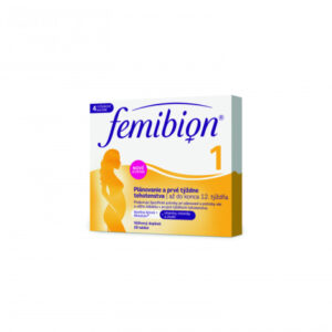 Femibion 1 Plánovanie a prvé týždne tehotenstva tbl (kys. listova + vitamíny