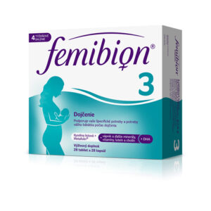 Femibion 3 Dojčenie tbl 28 + cps 28 (kys. listová + vápnik