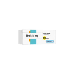 GENERICA Zinok 15 mg tbl 120