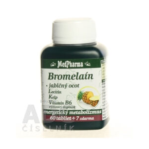 MedPharma BROMELAIN 300 mg + JABL.OCOT + LECITIN