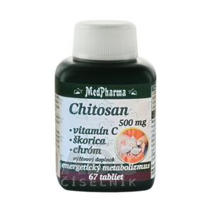 MedPharma CHITOSAN 500 mg+vitamín C