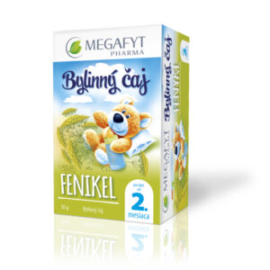 MEGAFYT Bylinný čaj FENIKEL pre deti od 2. mesiaca