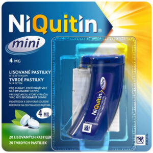 NiQuitin Mini 4 mg pas.ord.20 x 4 mg