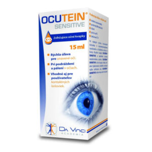 OCUTEIN SENSITIVE PLUS - DA VINCI zvlhčujúce očné kvapky 15 ml