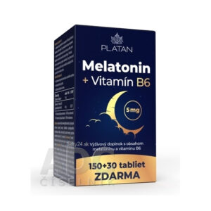 PLATAN Melatonín + Vitamín B6