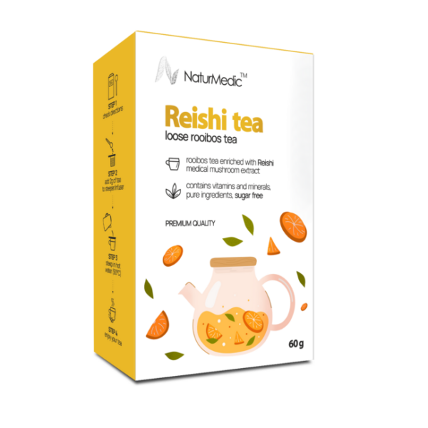 REISHI Rooibos čaj - reishi tea