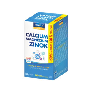 Revital vápnik - horčík - zinok + vitamín D3 a K1 100+50 tbl