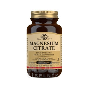 Solgar Magnesium citrát 200 mg
