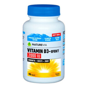 Swiss Naturevia Vitamín D3- efekt 2000 I.U. 90 tbl