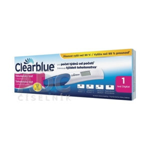 Tehotenský test Clearblue Digital