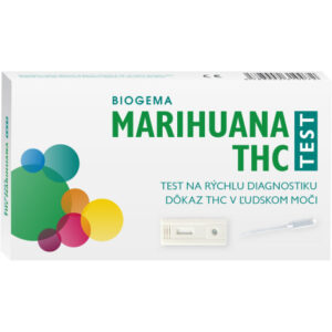 Biogema THC Marihuana drogový test na stanovenie drog v moči 1ks