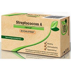 Vitamin Station Rýchlotest Streptococcus A samodiagnostický test z hrdla