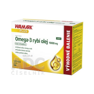 WALMARK Omega-3 rybí olej FORTE