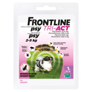 Frontline TRI-ACT Spot-on pre psy XS 2-5kg 1x0