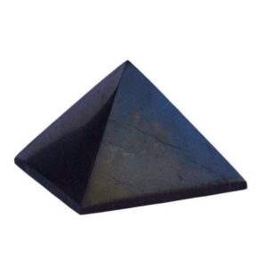 Šungitové kamene Šungit pyramída Veľkosť: 10 cm