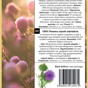 100% jemne drvený pestrec mariánsky - 500g - Herbatica Balenie: 500 g