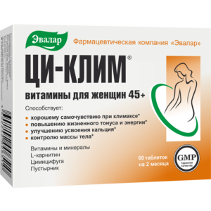 CI-KLIM® BIO doplnok výživy (menopauza v rovnováhe) - 60 tabliet - Evalar