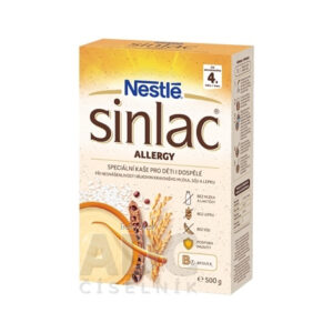 Nestlé SINLAC Allergy Nemliečna kaša 500g od ukončeného 4. mesiaca