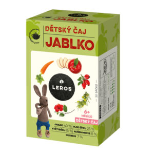 LEROS DETSKÝ ČAJ JABLKO 20x2g (40g)