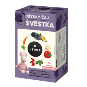 LEROS DETSKÝ ČAJ SLIVKA 20x2g (40g)