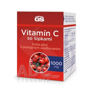 GS Vitamín C 1000 mg so šípkami 60TBL