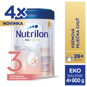 Nutrilon 3 Profutura DUOBIOTIK batoľacie mlieko (12-24 mesiacov) 4x800g