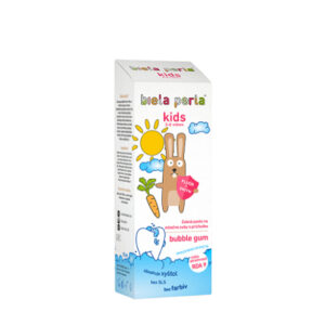 Biela perla Detská zubná pasta kids bubble gum