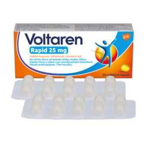 Voltaren Rapid 25 mg 20 mäkkých kapsúl