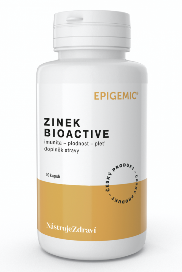 Zinok BioActive  BIO - 90 kapsúl - Epigemic®