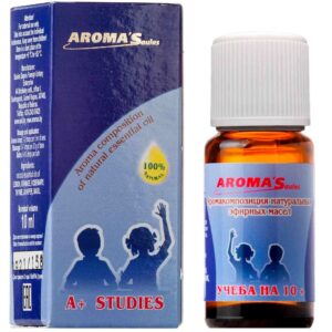 Aroma´Saules Zmes esenciálnych olejov Učenie (10+) - 10 ml - Aroma'Saules