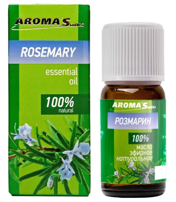 Aroma´Saules Esenciálny olej Rozmarín - 10 ml - Aroma'Saules