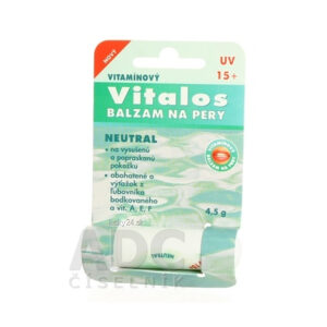 VITALOS Balzam na pery neutral SPF 15