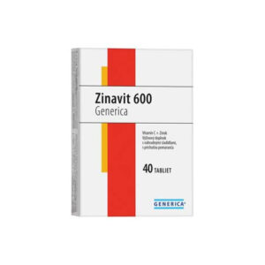 Zinavit 600 Generica pomaranč 40 tbl