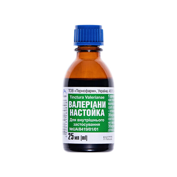 Valeriána lekárska - tinktúra - 25ml - HealthNA