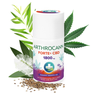 ARTHROCANN konopný masážny gél FORTE+1800 mg CBD - 90 ml - Annabis