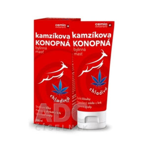 Cemio Kamzíkova konopná masť chladivá 200 ml