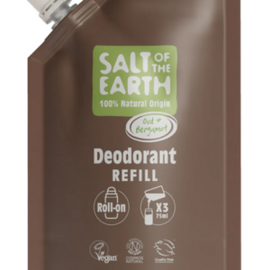 Salt of the Earth - náplň deodorant 225ml - Oud a Bergamot roll on
