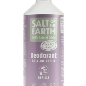Salt of the Earth Náplň šalvia a mäta pre ROLL ON 525 ml