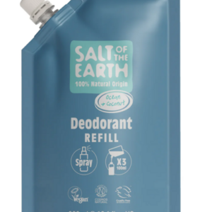 Salt of the Earth - Prírodný kryštálový deodorant - oceán - kokos - náplň do spreja 300 ml