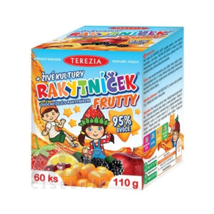 TEREZIA RAKYTNÍČEK FRUTTY + živé kultúry 60KS