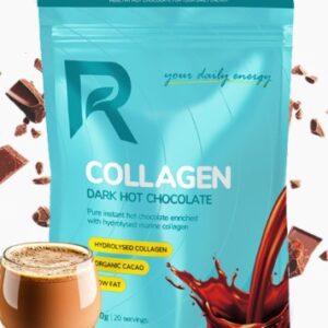 Tmavá horúca čokoláda s kolagénom