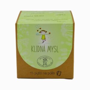 Porcovaný bylinný čaj "Pokojná myseľ"- 45g (15x3g) - Bylinářství U Chytré horákyně