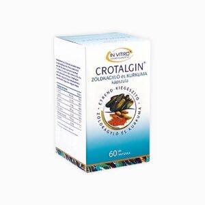 IN VITRO Crotalgin kapsule - prírodná podpora kĺbov s extraktom zo zelenej mušle a kurkumy - 60 kapsúl - InVitro