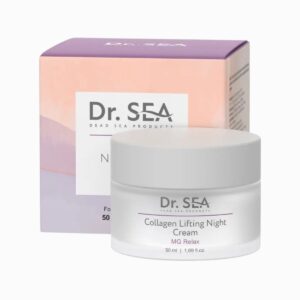 Kolagénový nočný krém s liftingovým efektom a vitamínom E - 50 ml - Dr. Sea