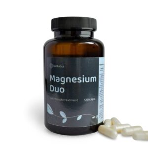 Magnesium DUO dvojmesačná kúra - 120 kapsúl - Herbatica